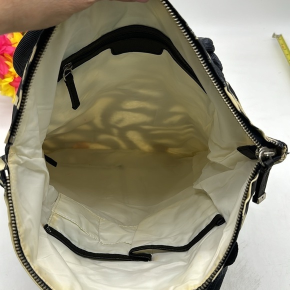 Calvin Klein Black White Nylon Lightweight Tote Bag TOT5246 - Picture 8 of 8